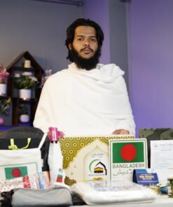ইনসাফ পুরুষ ওমরা প্যাকেজ – ইহরাম, ব্যাগ, তসবিহ, জায়নামাজ ও প্রয়োজনীয় সামগ্রী