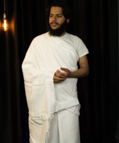 Alternative view of Ihram Taowal set (Ring Cotton)