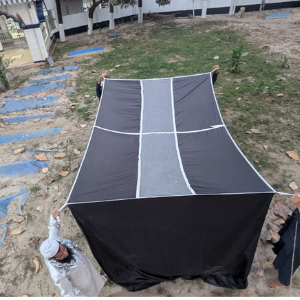 ইনসাফ প্রিমিয়াম মুর্দা মশারি ও ফুলের ডিজাইন খাটিয়া গিলাফ — কম্বো প্যাকেজ - Image 2